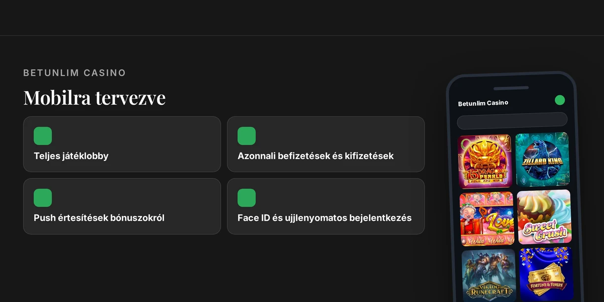 Böngészd a mobilos funkciókat.
